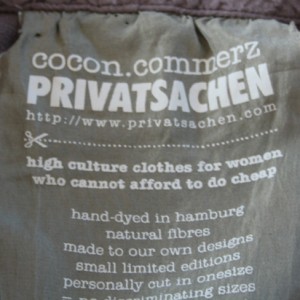 Privatsachen Label, cocon commerz